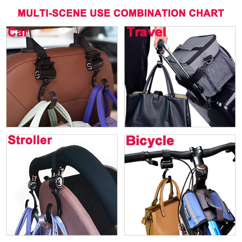 Baby stroller hooks (1-2 pcs)