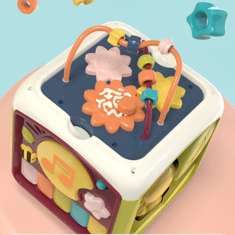 7 in 1 baby activity cube