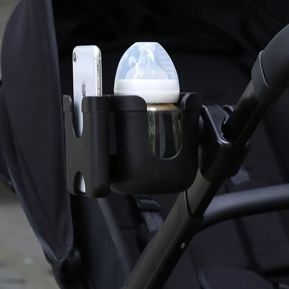 Cup and phone holder (Universal pram accessory)