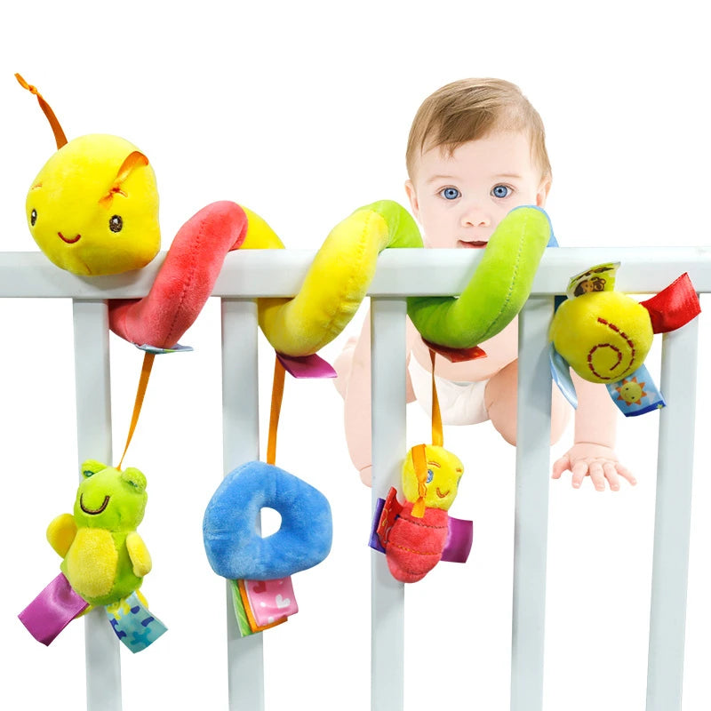 Hanging bed/stroller rattles