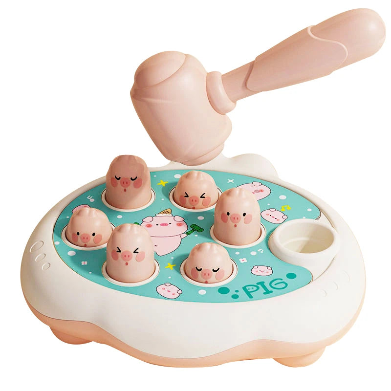 Baby whack-a-mole toy