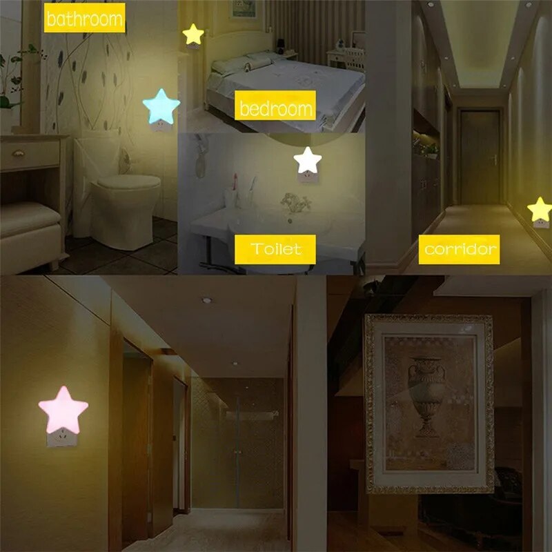 Plug-in LED night light (Remote controlled)