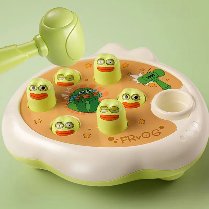 Baby whack-a-mole toy