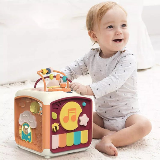 7 in 1 baby activity cube