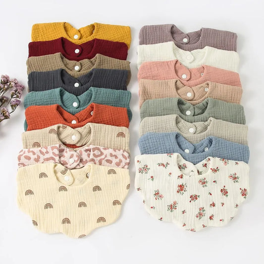 Cotton baby towels/bibs