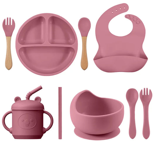 Kids feeding sets (9/6/5/4 pcs)